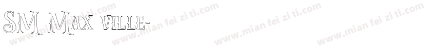 SM Maxéville字体转换